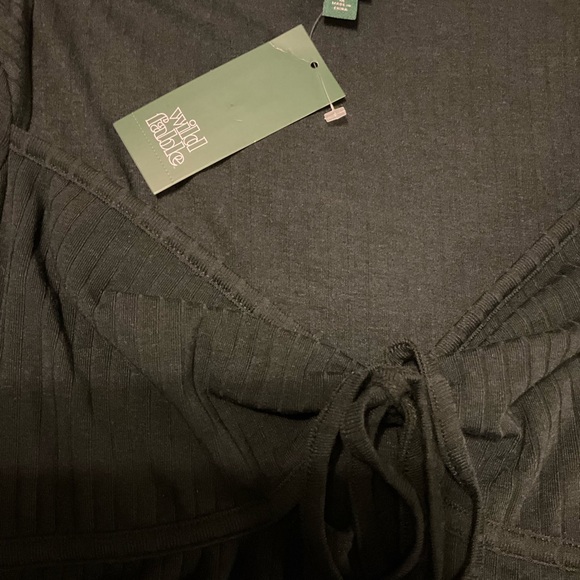 🐝 NWT Body Suit Black Size M - Picture 3 of 8